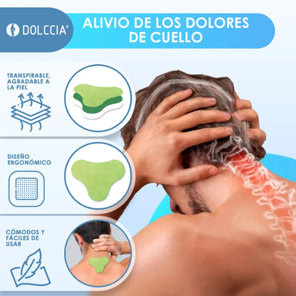 PARCHES NATURALES PARA EL DOLOR DE CUELLO DOLCCIA ® (KIT 05 Unidad)