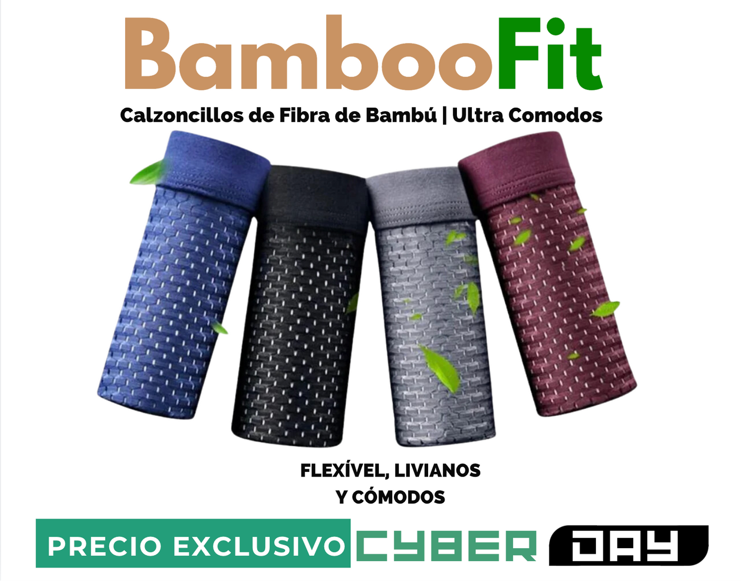 Calzoncillos de Fibra de Bambú | BOXHERO [🔥10 BÓXERS POR EL PRECIO DE 5 🔥]