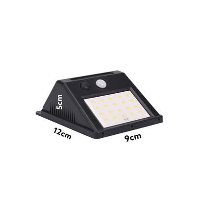 Lámpara Solar 30 LEDs Con Sensor De Presencia Impermeable