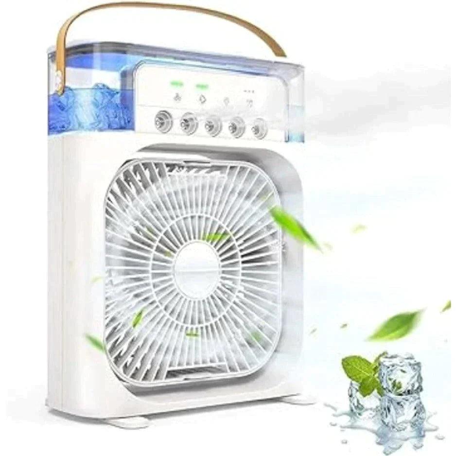 Mini ventilador y humidificador portátil®